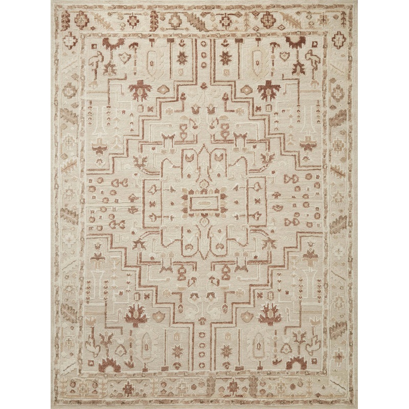 Magnolia Home by Joanna Gaines x Loloi, Ingrid Rug | Ivory and Earth ING-01