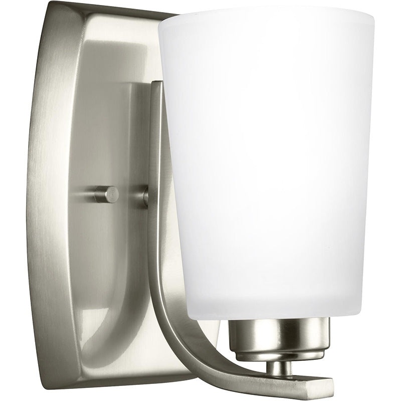 Generation 4128901EN3 Franport 1-lt 8″ Tall LED Wall / Bath Sconce