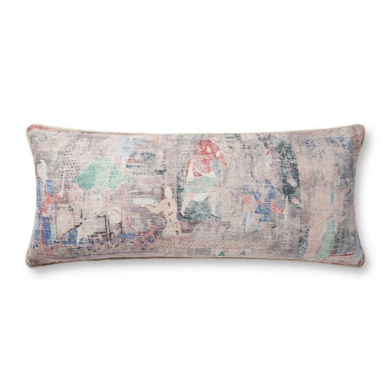Loloi Pillow | Pll0009 Taupe / Multi