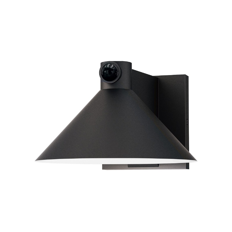Maxim 86141 Conoid LED 1-lt 8″ LED Outdoor Wall Sconce W/ Dusk-Dawn