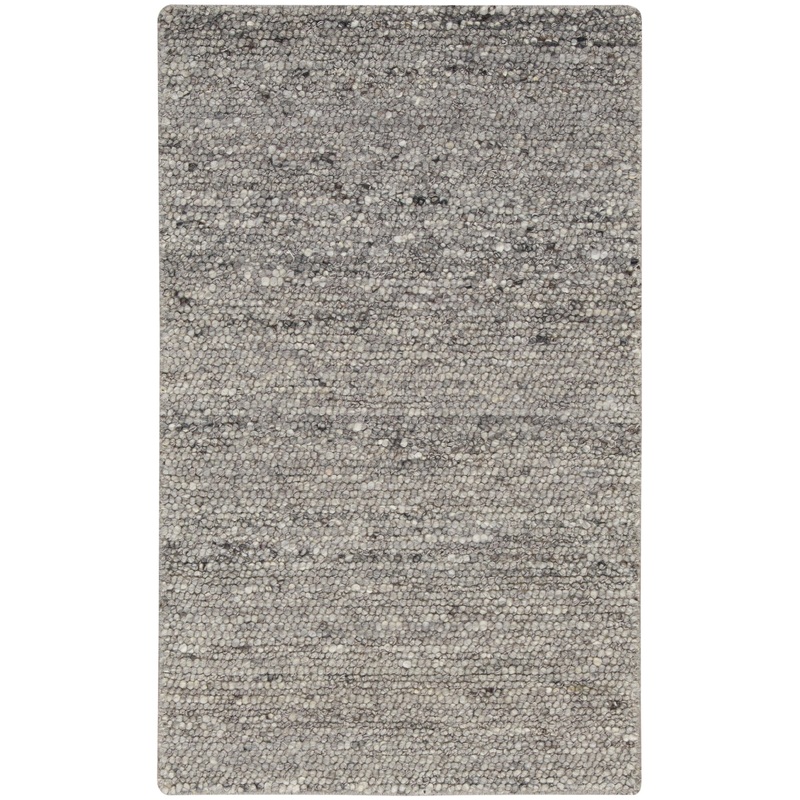 Nourison Alanna 2′ x 3′ Grey Farmhouse Indoor Rug