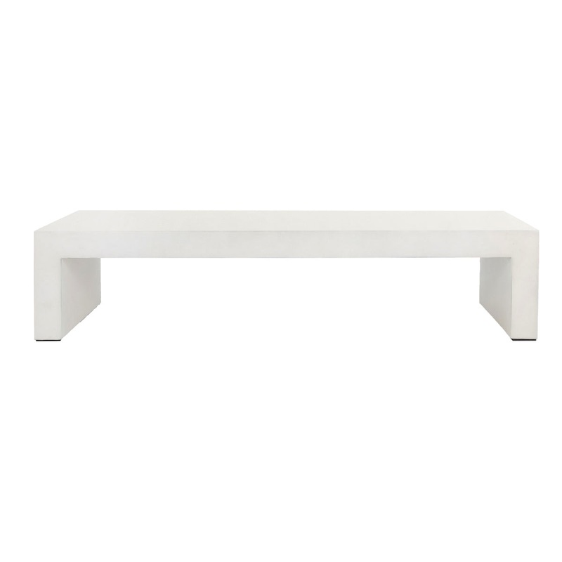 PARISH COCKTAIL TABLE | White