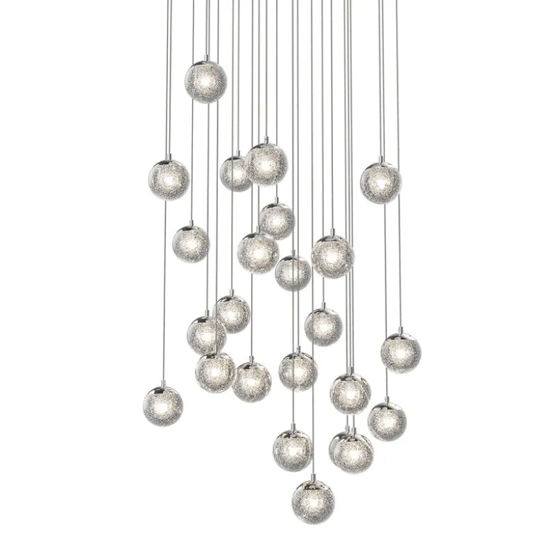 Sonneman 2966 Champagne Bubbles 24-lt 27″ Round LED Chandelier