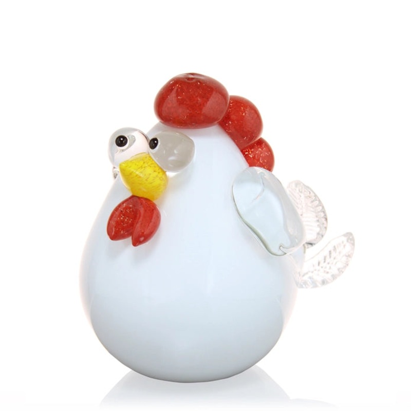 Blown Glass Chicken