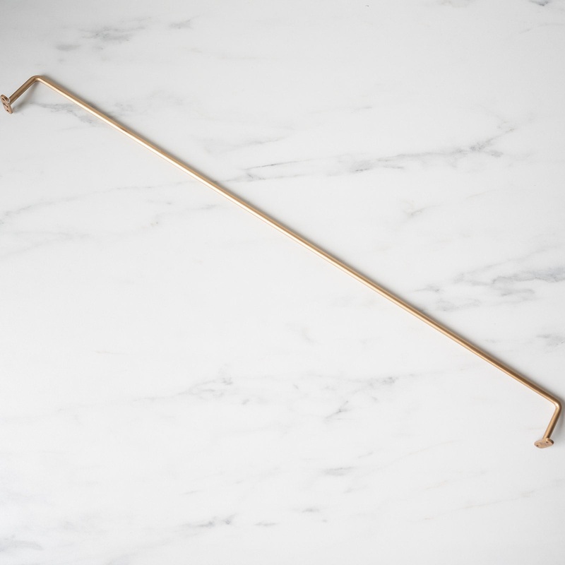 Handmade Brass Towel Bar