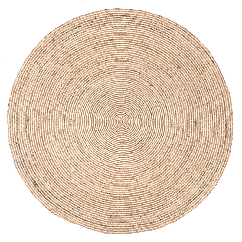 Kate Jute Braided Rug | Natural
