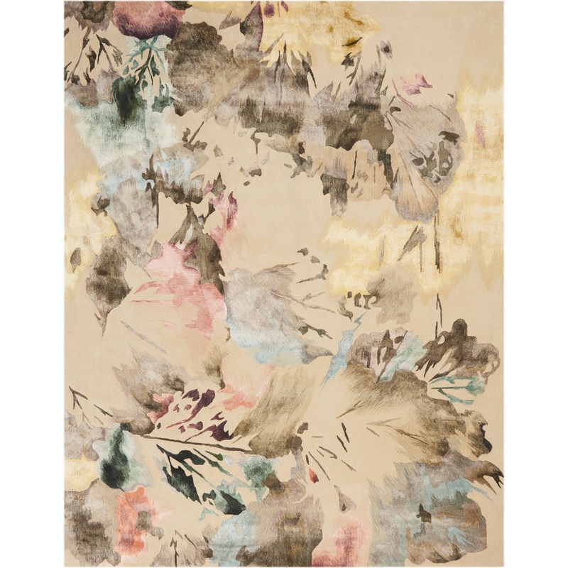 Nourison Prismatic 7’9″ x 9’9″ Beige/Multi Contemporary Indoor Rug