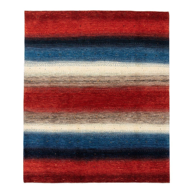 TUFENKIAN PERSIAN GABBEH LORIBAFT  6′ 4″ x 7′ 6″