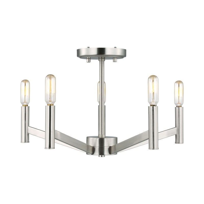 Vector Semi-Flush Mount Ceiling Light