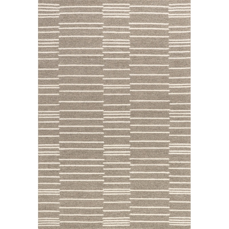 Laylah Striped Rug | Taupe