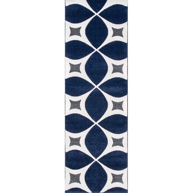 Mod Trellis Rug | Navy
