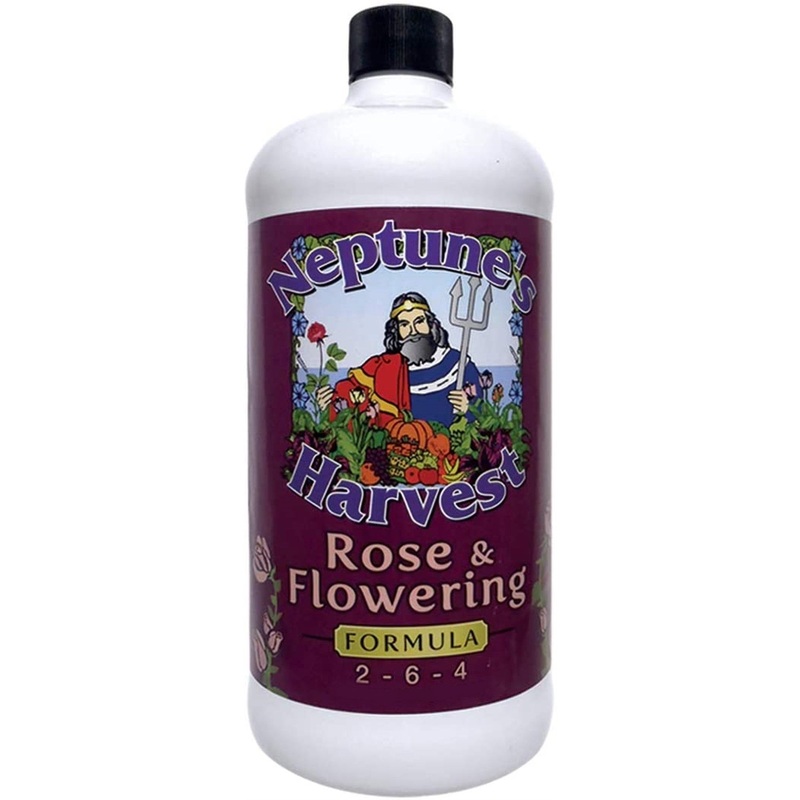 Neptune’s Harvest Organic 2-6-4 Rose and Flowering Fertilizer Formula