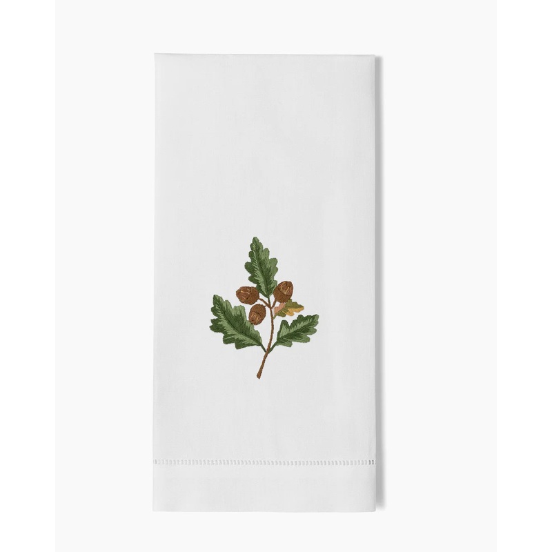 Acorn Hand Towels, Set of Two