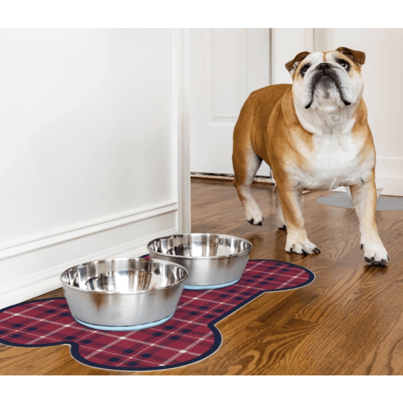 Custom Noelle Bone PetFlat | Maroon – Premium Vinyl Mat