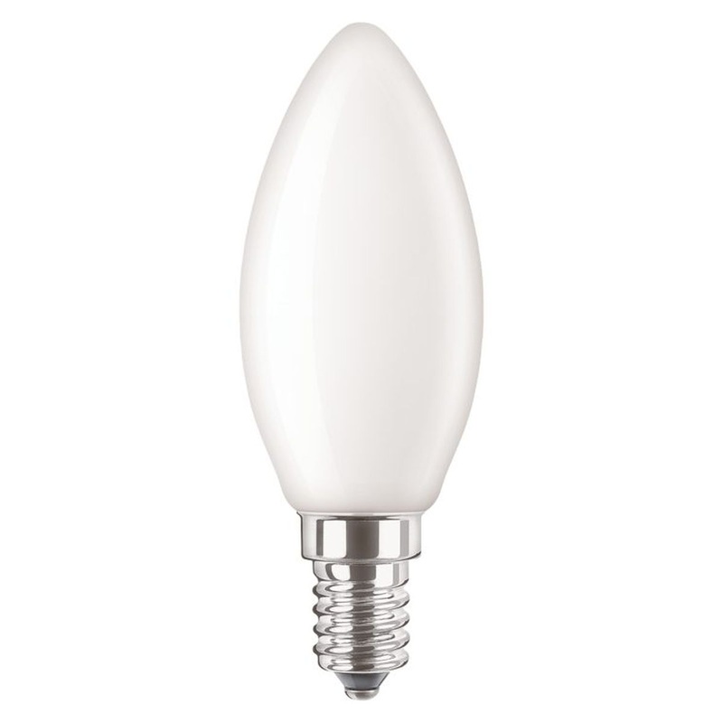 Philips Corepro LED Candle E14 B35 Frosted – 470lm 2700K – Not Dimmable