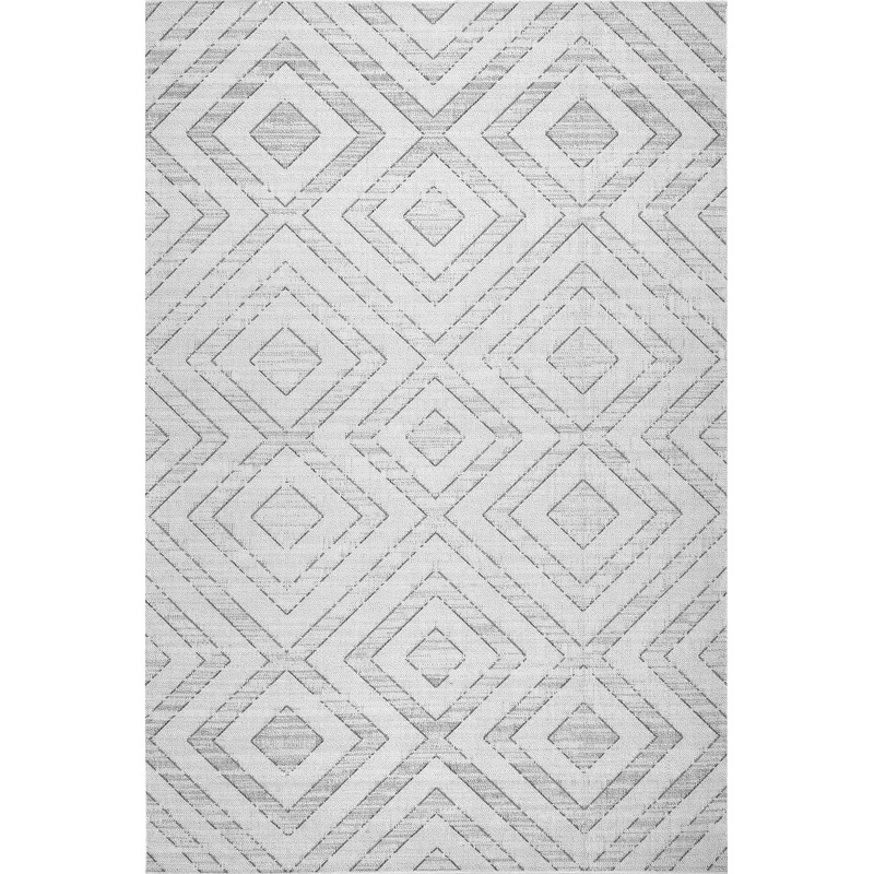 Shaded La Fiorentina Indoor/Outdoor Rug | Grey