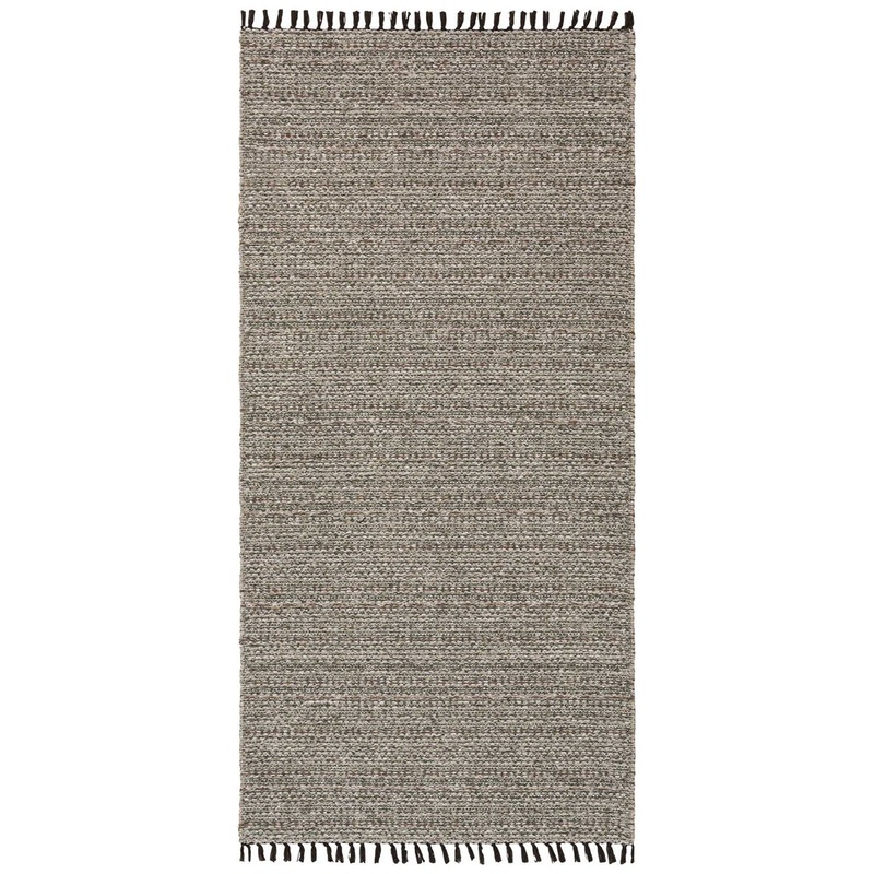 Tova Indoor Swedish Woven Cotton Blend Runner Rug, Seven Sizes in Seven Color Variants