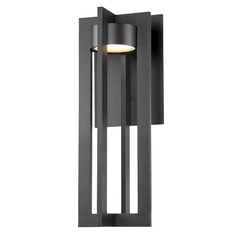 dweLED WS-W48620 Chamber 20″ Tall LED Outdoor Wall Sconce