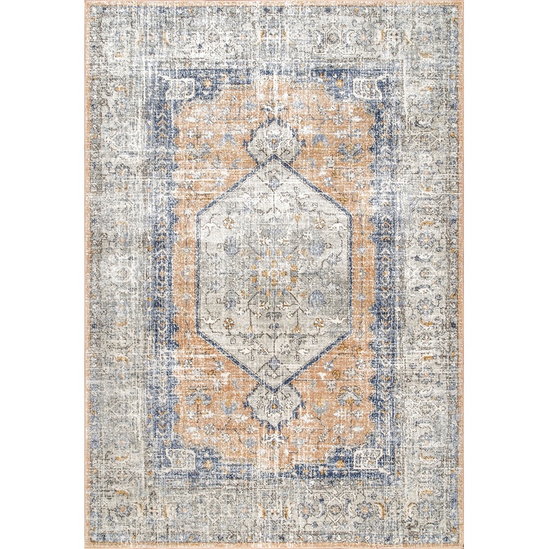 Florid Dreams Rug | Peach