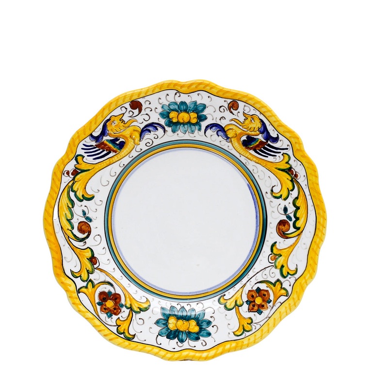 RAFFAELLESCO CLASSICO: Salad plate fluted rims