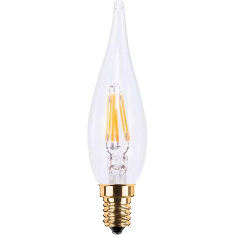 Segula Vintage LED French Candle E14 B22 Clear – 80lm 1900K – Dimmable