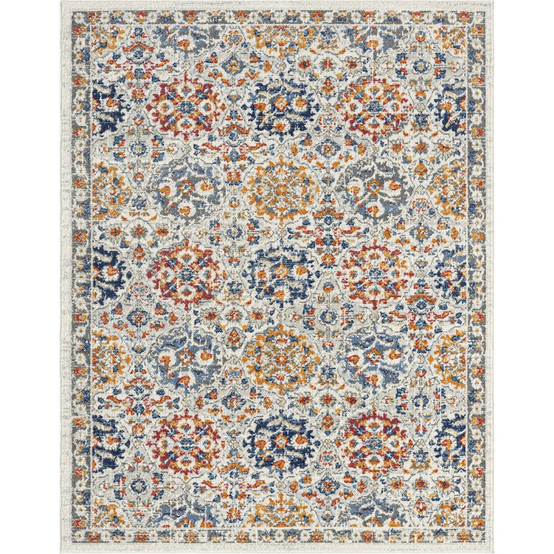 Tayse Oriental Area Rug CHL11-Adriana Transitional Cut Pile Indoor Polypropylene