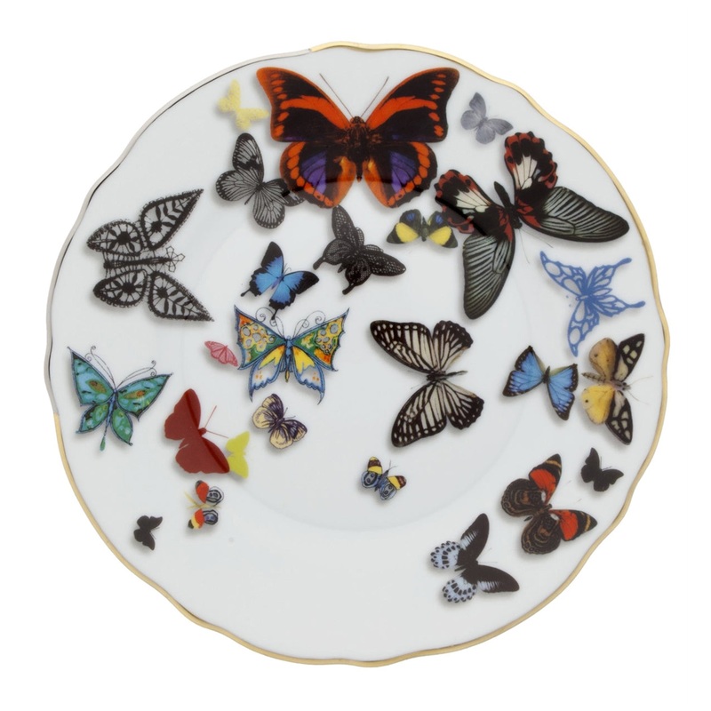 Vista Alegre Butterfly Parade Bread and Butter Plate – Christian Lacroix