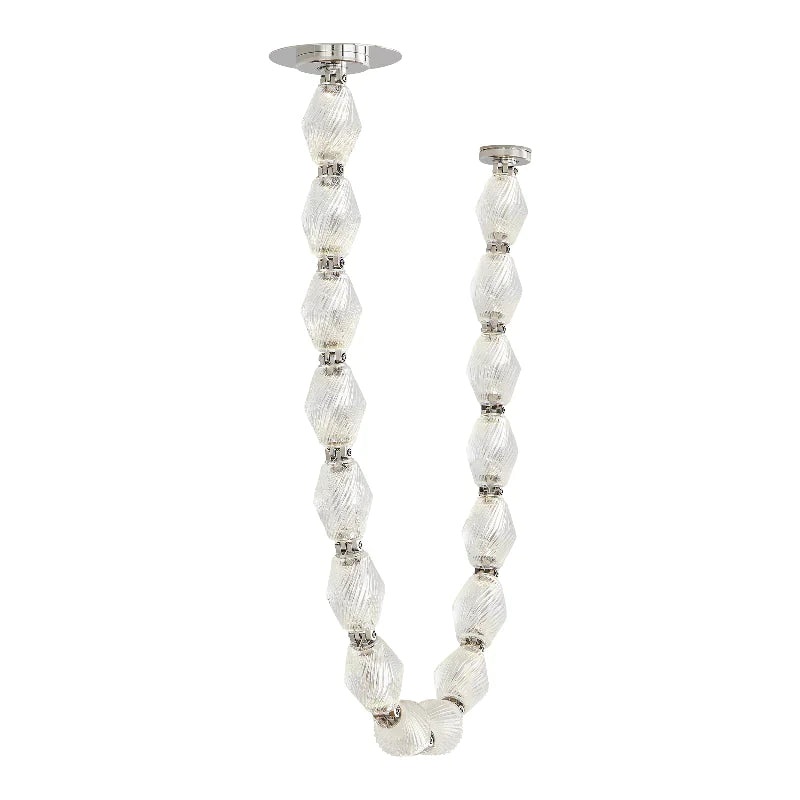 Visual Comfort 700CLR48 Collier 48 LED Pendant with Surface Mount Driver, 3000K