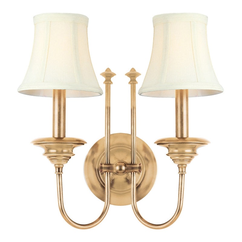 Hudson Valley 8712 Yorktown 2-lt Wall Sconce