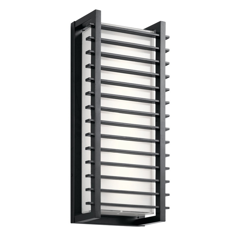 Kichler 49786 Rockbridge 2-lt 21″ Tall LED Outdoor Wall Light