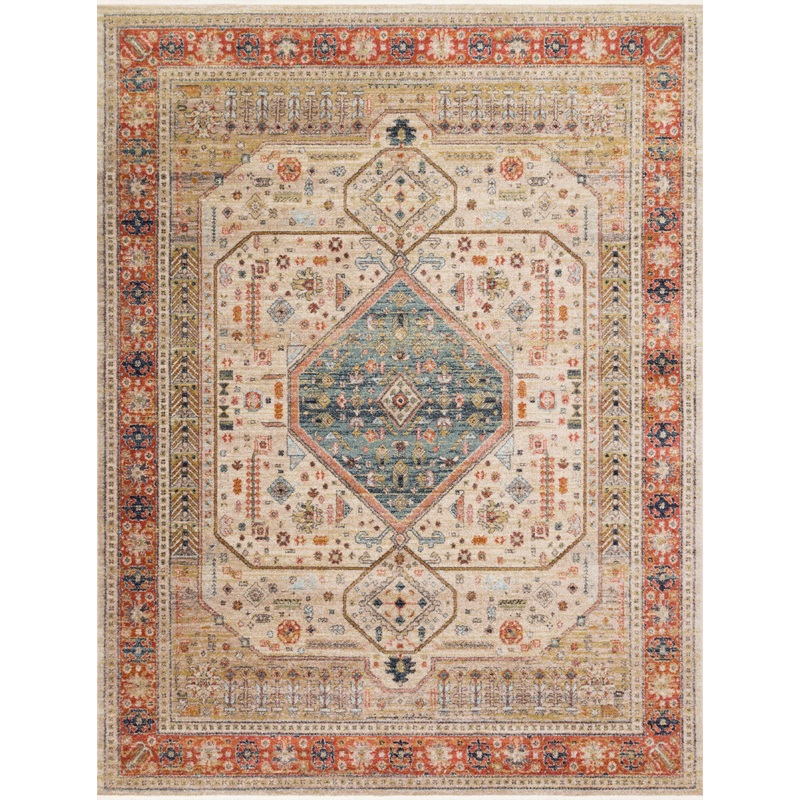 Loloi Graham GRA-03 Power Loomed Transitional Area Rug by Magnolia Home by Joanna Gaines x Loloi