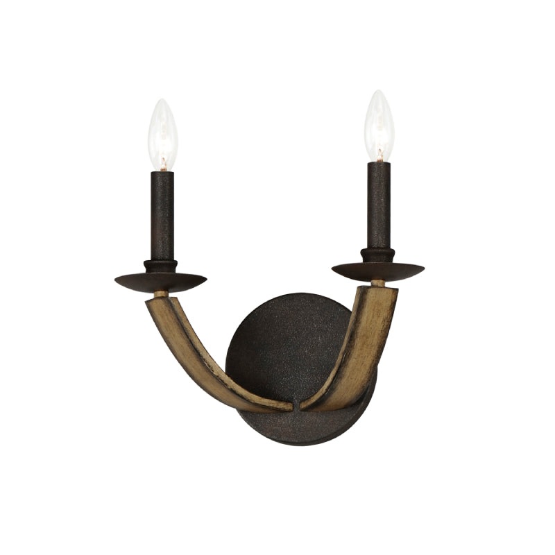 Maxim 20341 Basque 2-lt 13″ Tall Wall Sconce