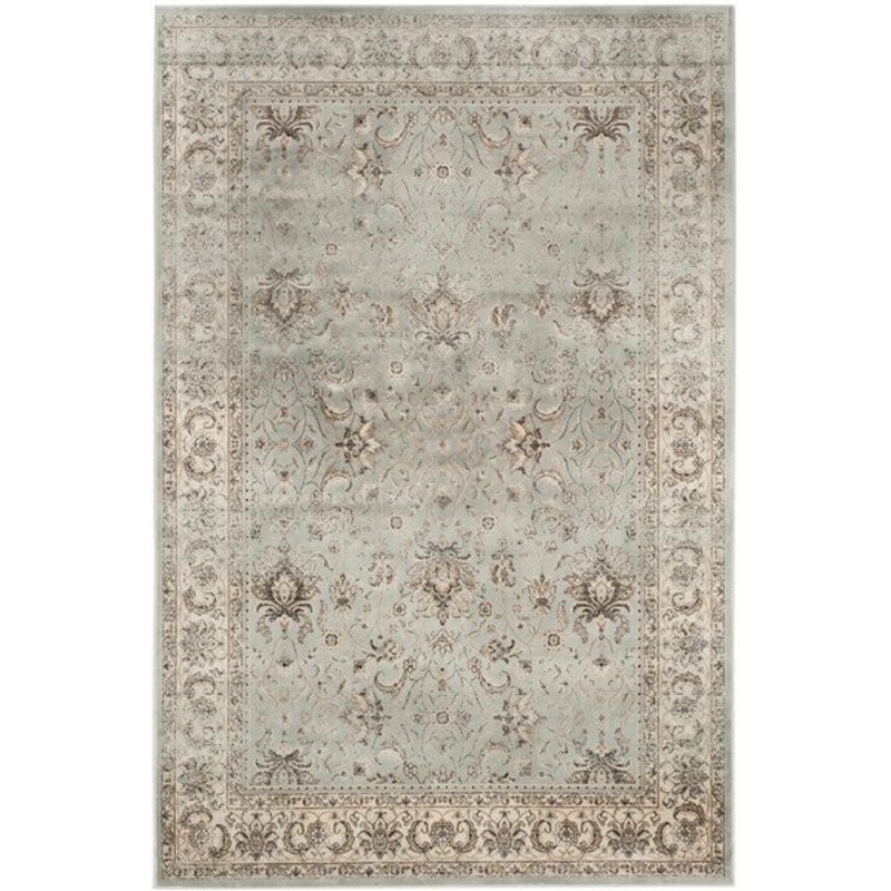 Persian Garden Vintage PGV607F Light Blue / Ivory