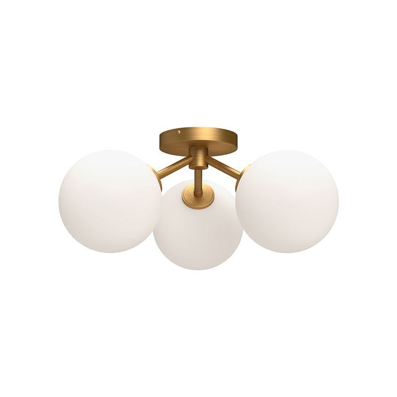 Alora Mood SF549315 Cassia 3-lt 18″ Semi Flush Mount