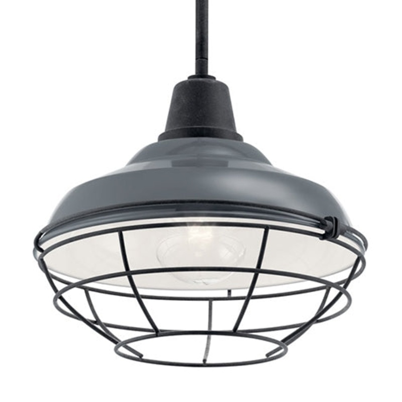 Kichler 49992 Pier 12″ Wide Outdoor Convertible Pendant